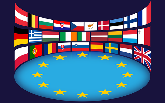 european-union-flags